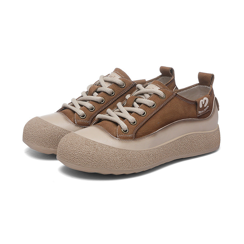 Damen modische und bequeme Freizeit-Schuhe mit elastischen Schnürsenkeln EB