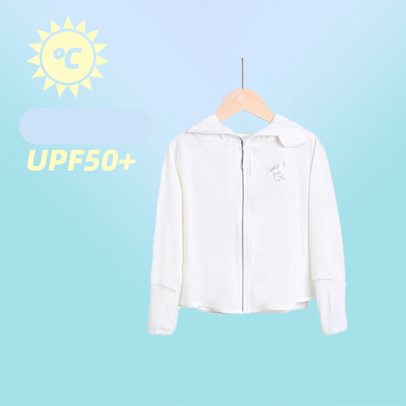 Damen leichte UV-Schutzjacke mit Reißverschluss EB