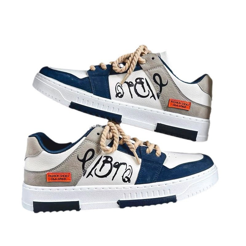 Damen Modische Sneakers mit robustem Obermaterial und einzigartigem Design EB