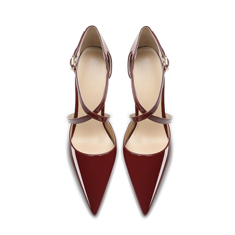 Damen elegante Slingback-Pumps mit modischem Schnitt EB