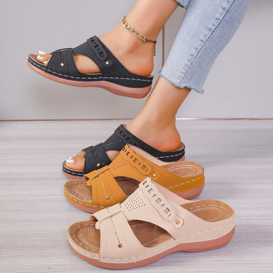 Damen komfortable Clogs mit modischem Design EB