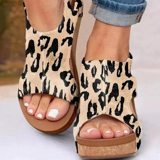 Damen Sandalen mit anatomisch geformtem Korkfußbett EB