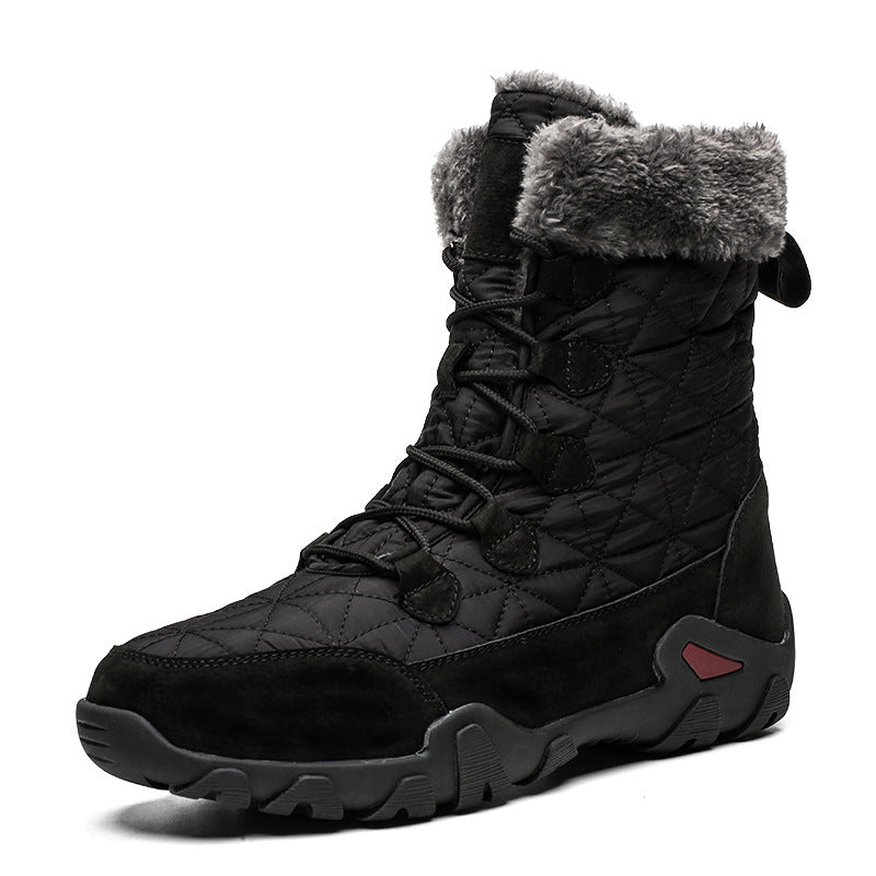 Damen gefütterte Winterstiefel mit rutschfester Sohle von EB