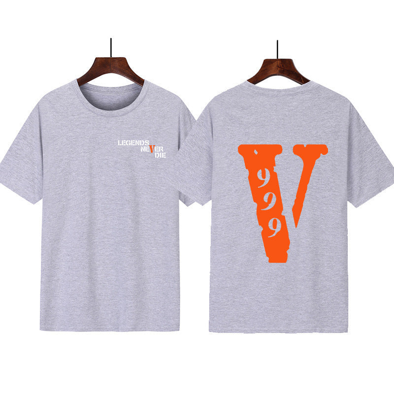 Damen Grafik T-Shirt mit originellem Schriftzug und kreativem Design EB