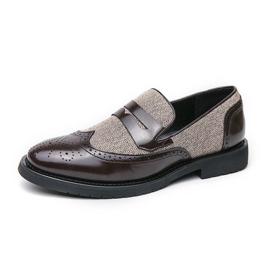 Damen Elegante Loafers mit strukturiertem Obermaterial und komfortabler Sohle EB