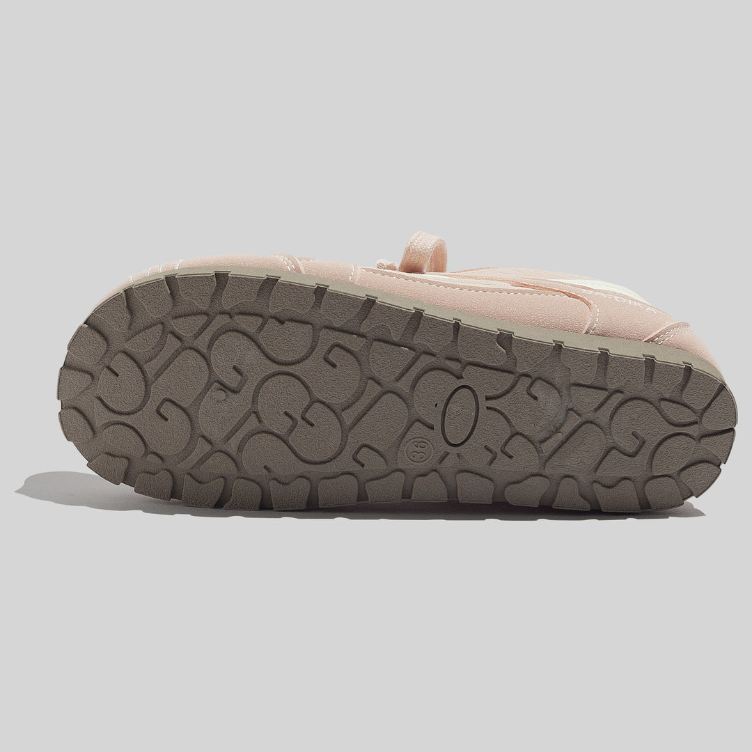 Damen Sportliche Sneakers mit weichem Innenfutter und rutschfester Gummisohle EB