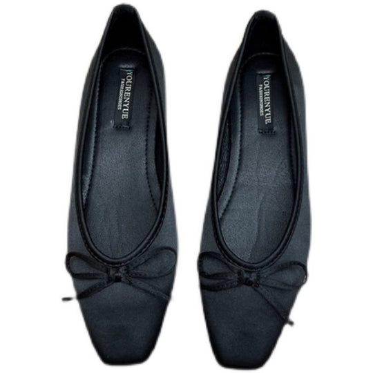 Damen Ballerinas mit elegantem Schleifenakzent EB