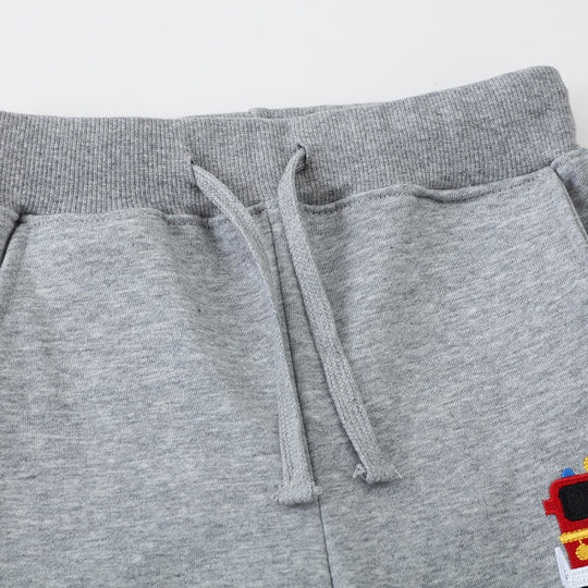 Jungen bequeme Sweatpants mit Feuerwehr-Motiv EB