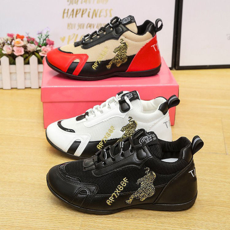 Damen Sportliche Freizeitschuhe mit atmungsaktiver Mesh-Oberfläche und rutschfester Sohle EB