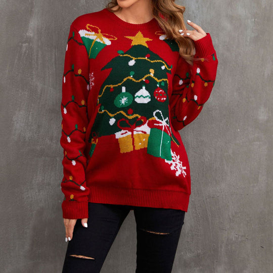 EB | Weihnachtlicher Strickpullover