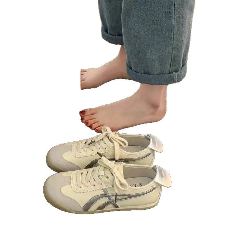 Damen modische Sneakers mit atmungsaktiver Oberflächenstruktur und bequemer Dämpfung EB