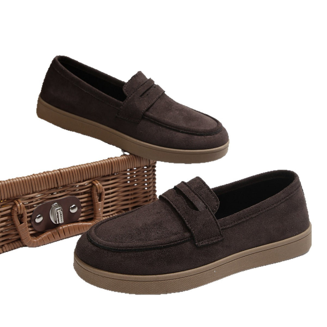 Damen Mokassins mit geschmeidigem Wildleder und rutschfester Sohle EB