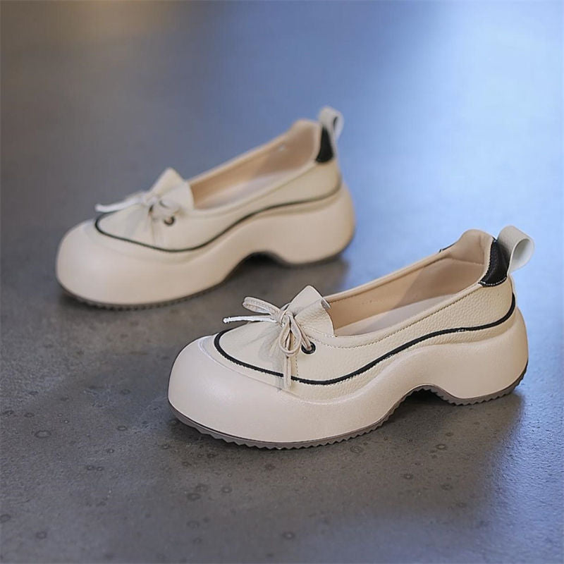 Damen modische Plateauschuhe mit innovativer Sohle und stilvollem Design EB