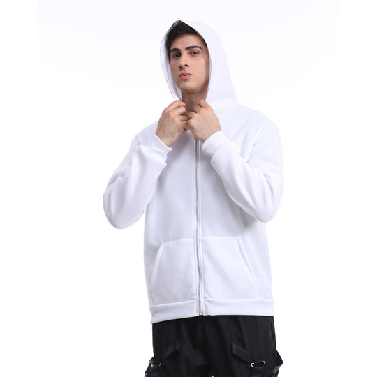 Unisex nan leichter Reißverschluss-Hoodie mit minimalistischer Nahtführung und ergonomischer Kapuze EB