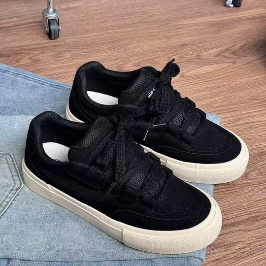 Damen Komfortable Sneaker mit atmungsaktivem Obermaterial und dämpfender Sohle EB