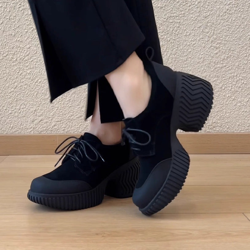 Damen Chunky Sneakers mit auffälliger Sohle EB