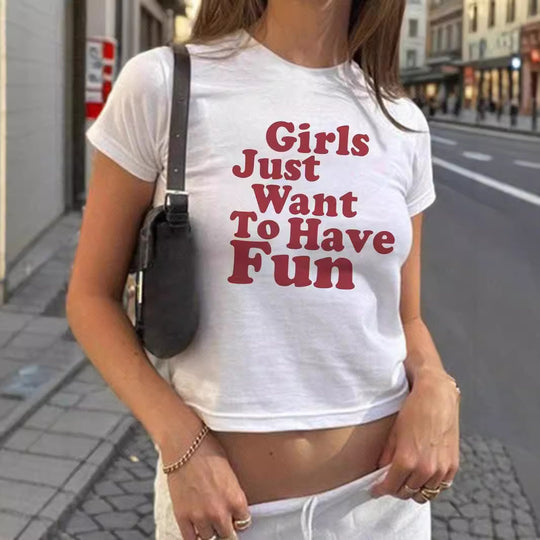 Damen Kurzarm T-Shirt mit auffälligem Motorrad-Design EB