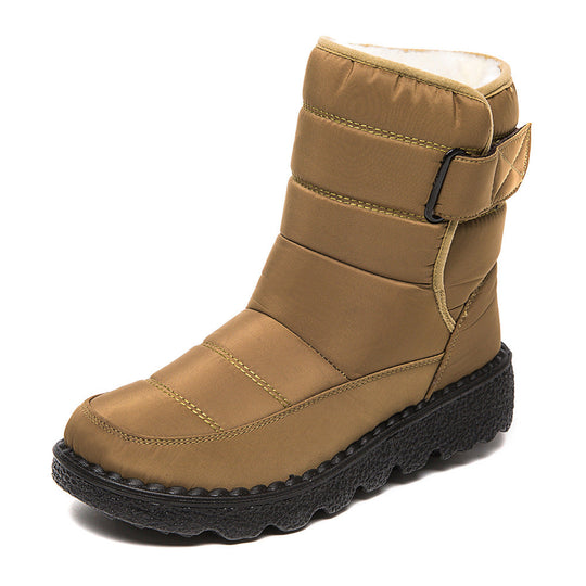 EB | Wasserdichte High-Top Slip-On Schneestiefel