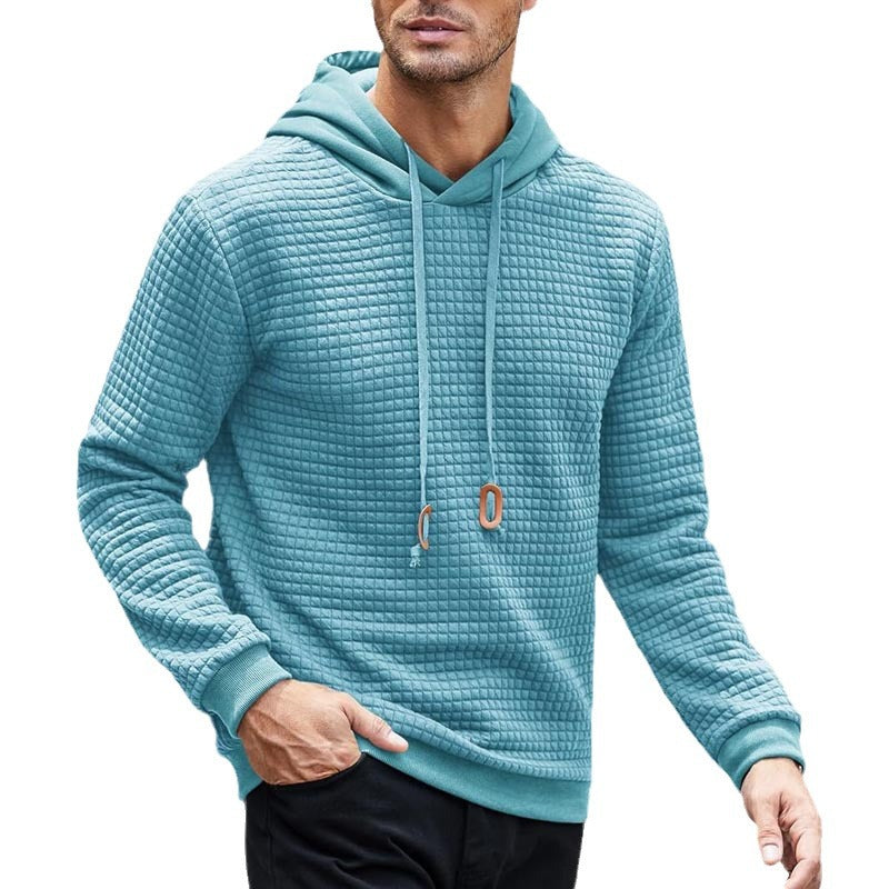 Herren Kapuzenpullover mit strukturiertem Design und komfortablem Schnitt EB