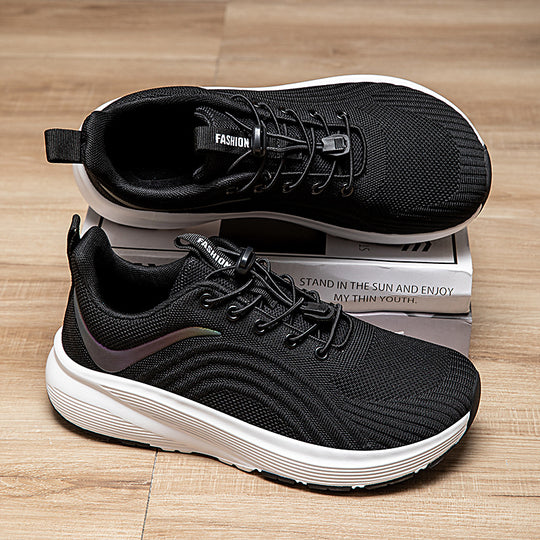 Damen Sportliche Leichtgewicht Laufschuhe mit atmungsaktiver Mesh-Oberfläche EB