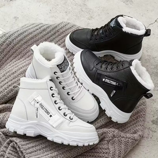 Damen Traillauf-Winterstiefel mit isolierender Innenfütterung und rutschfester Sohle EB