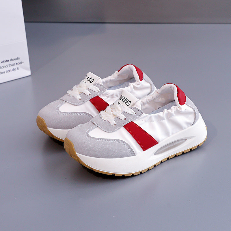 Damen Sportliche Sneaker mit elastischem Obermaterial und stoßdämpfender Sohle EB