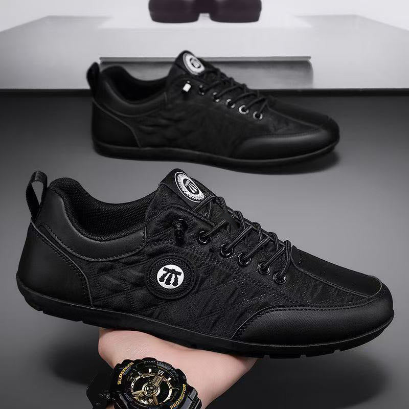 Damen Sportliche Freizeitschuhe aus hochwertigem Leder mit rutschfester Sohle EB