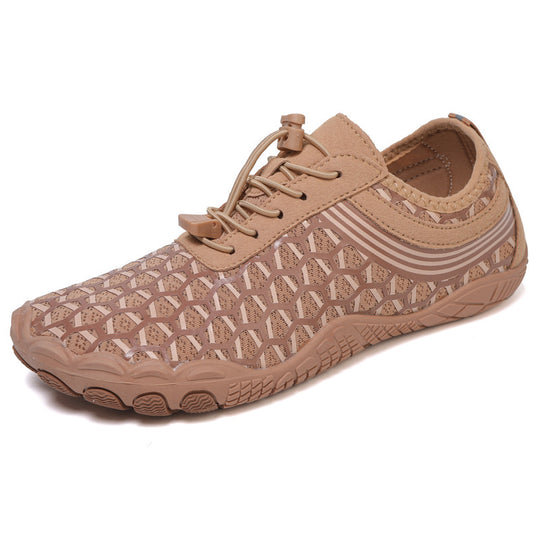 Damen Multifunktionale Freizeitschuhe mit elastischem Schnürsystem und flexiblem Obermaterial EB