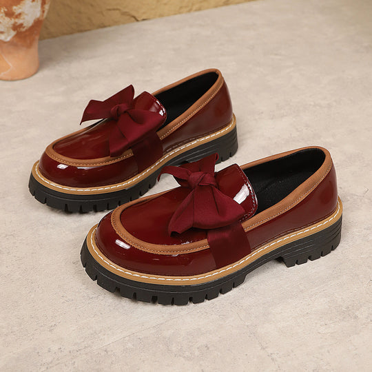 Damen Elegante und komfortable Slipper mit Schleifen-Applikation EB