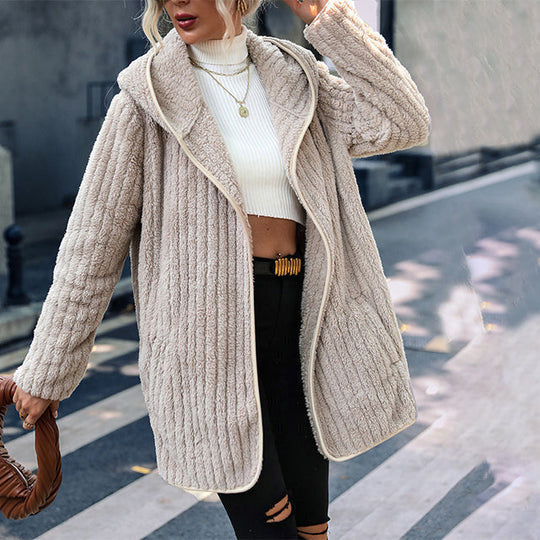 EB | Bequeme Winterjacke Polyester Warm, Weich