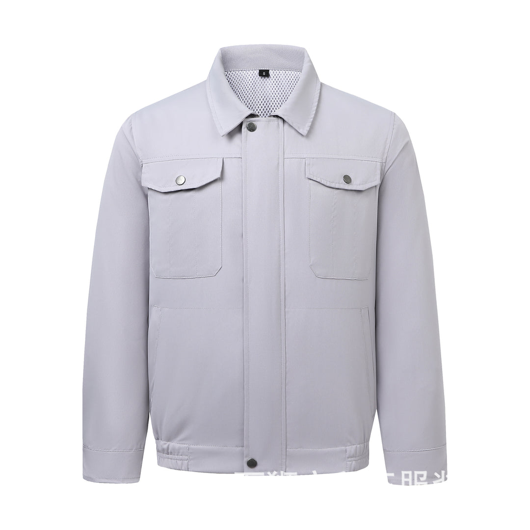 Herren modische Utility-Jacke mit praktischen Taschen R&B