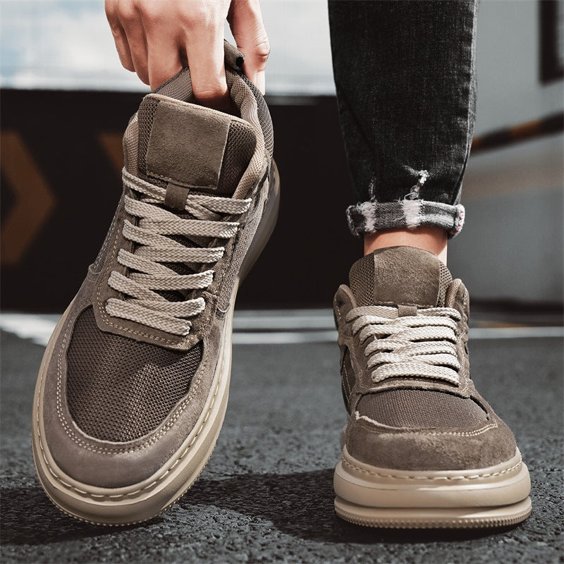 Damen Hochkomfortable Sneaker mit atmungsaktiver Struktur und eleganter Schnürung EB