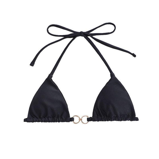 Damen Triangel-Bikini mit eleganten Metall-Details EB