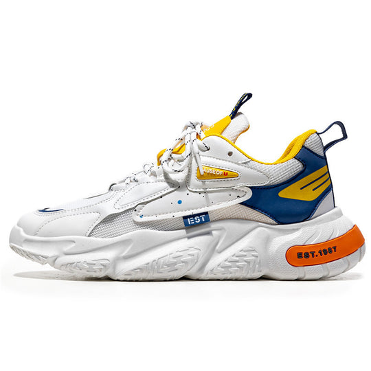Damen Sportliche Trend-Sneaker mit atmungsaktiver Mesh-Oberfläche und starker Dämpfung EB