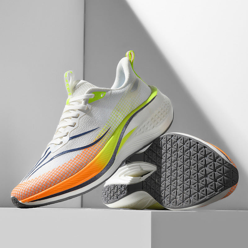 Damen leistungsstarke Laufschuhe mit atmungsaktiver Mesh-Oberfläche und dynamischem Dämpfungssystem EB