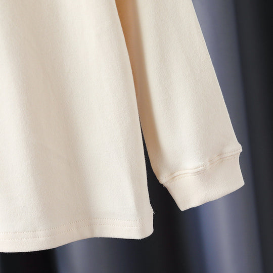 Mädchen Langarmshirt mit floralem Applikationsdesign EB