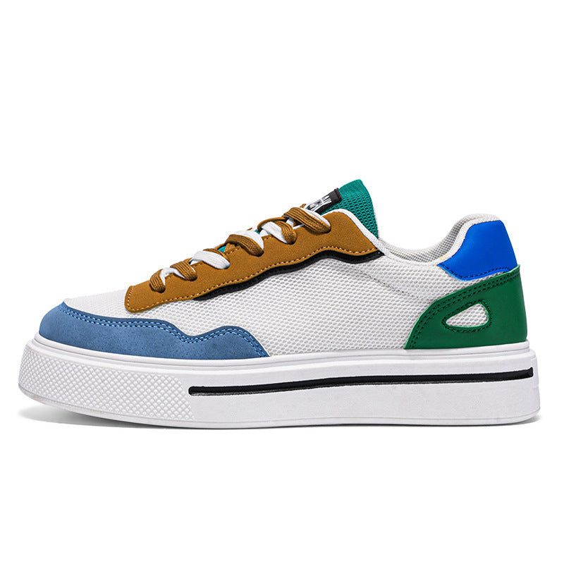 Damen modische Sneakers mit elastischem Obermaterial und rutschfester Sohle EB