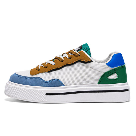 Damen modische Sneakers mit elastischem Obermaterial und rutschfester Sohle EB