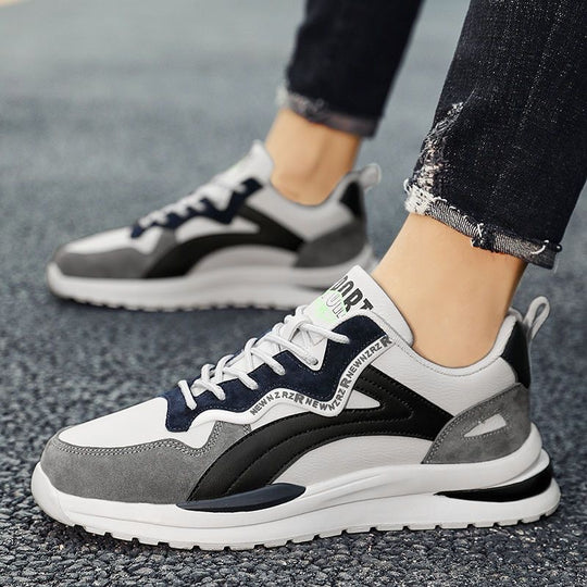 Damen Sportliche Sneakers mit atmungsaktivem Obermaterial und dämpfender Sohle EB