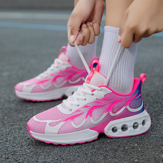 Damen Sportliche Sneakers mit atmungsaktiver Netzoberfläche und innovativer Dämpfungstechnologie EB