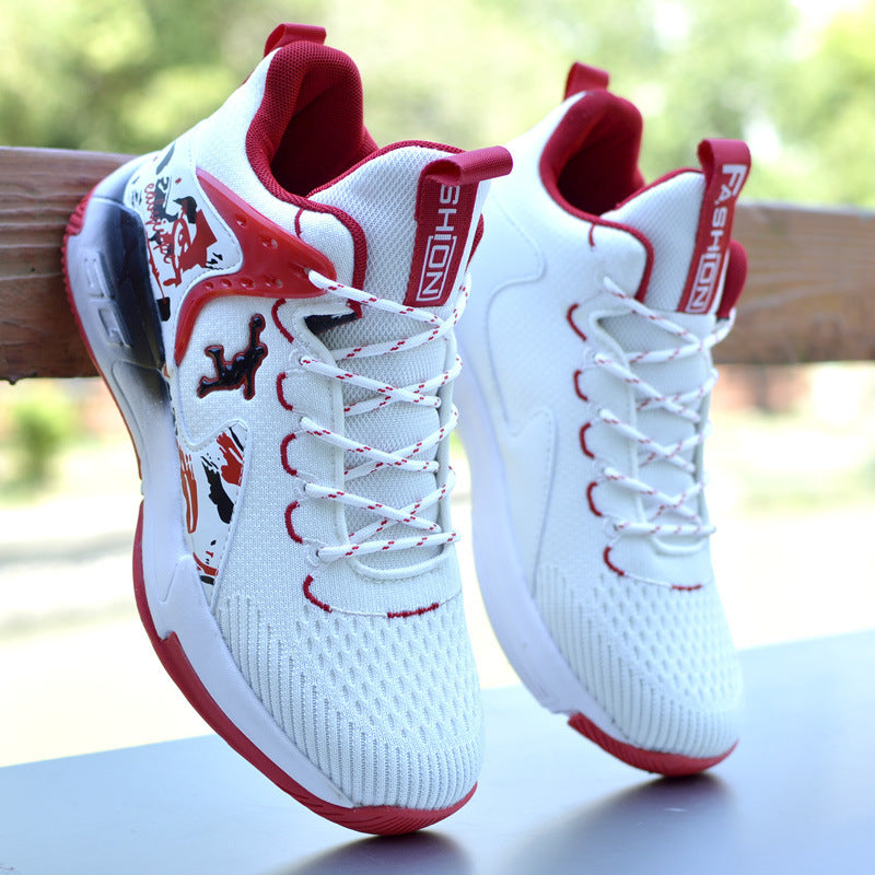 Damen Sportliche Sneakers mit atmungsaktivem Mesh und dynamischem Design EB
