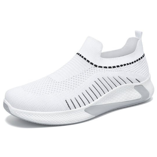 Damen Atmungsaktive Slip-On Laufschuhe mit flexiblem Mesh-Obermaterial EB