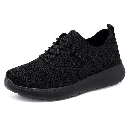 Damen Sportliche Sneakers mit atmungsaktiver Mesh-Oberfläche und flexibler Sohle EB