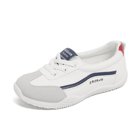 Damen sportliche Sneakers mit atmungsaktivem Obermaterial und flexiblem Sohlenprofil EB