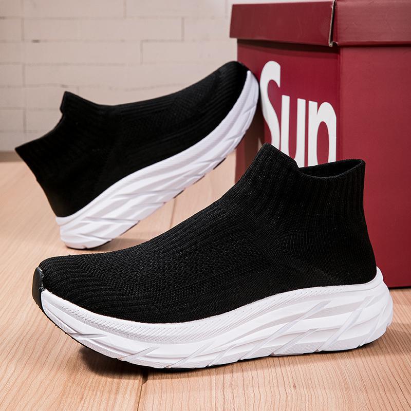 Damen Komfortable Strick-Sneaker mit flexibler Sohle EB