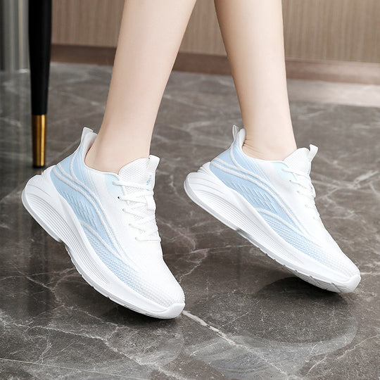 Damen Sportliche Laufschuhe mit atmungsaktivem Obermaterial und flexibler Laufsohle EB