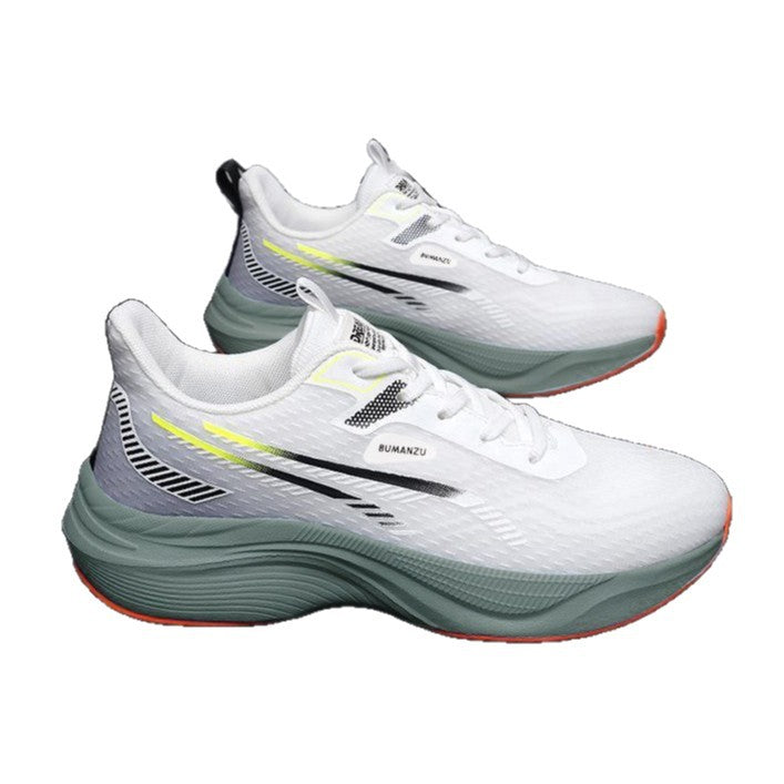 Damen Sportliche Performance-Sneaker mit atmungsaktiver Mesh-Oberfläche und stoßdämpfender Sohle EB