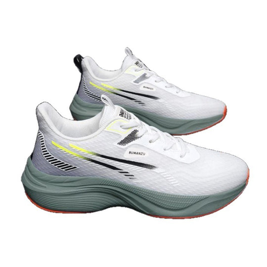 Damen Sportliche Performance-Sneaker mit atmungsaktiver Mesh-Oberfläche und stoßdämpfender Sohle EB