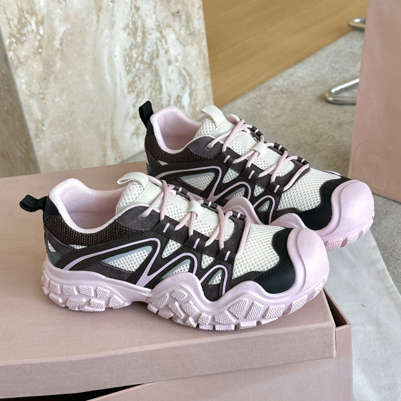 Damen Multifunktionale Fitness-Sneaker mit rutschfester Sohle und atmungsaktivem Obermaterial EB
