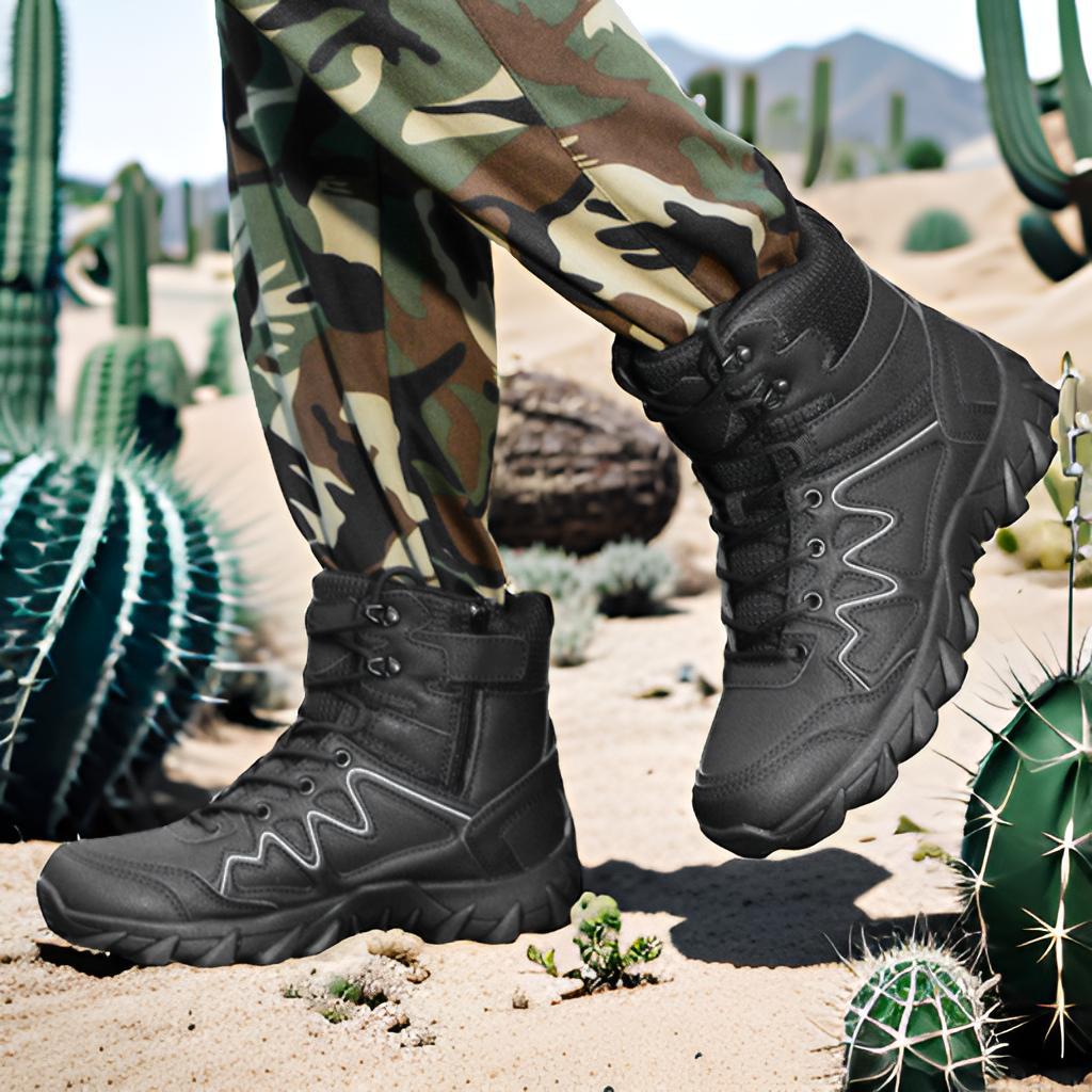 Herren Multifunktionale Outdoor-Stiefel mit hohem Knöchelschutz und rutschfester Sohle EB
